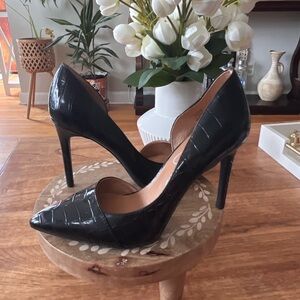 JESSICA SIMPSON PARYN BLACK HEELS